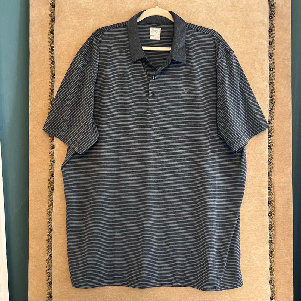 CALLAWAY Opti-Dri Striped Polo Golf Shirt